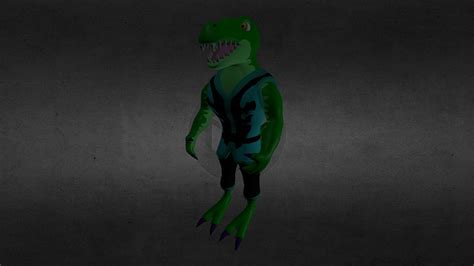 Kane the Dinosaur - 3D model by foxypaws [9c75dfd] - Sketchfab