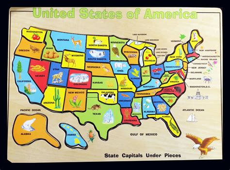 Large cartoon map of the USA | USA | Maps of the USA | Maps collection ...