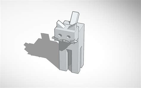 3D design CAT - Tinkercad