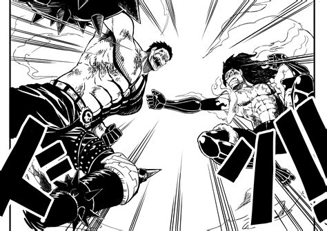 Luffy vs Katakuri Nagamich1 - Illustrations ART street