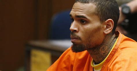 Chris Brown mugshot leaked to US media ahead of misdemeanor trial - Mirror Online