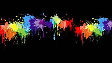 Paint Splatter Background wallpaper | 1920x1080 | #57643