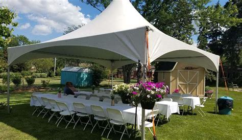 Party Tent Rental + Wedding Tent Rental - Affordable Backyard Tents