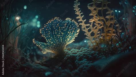 Underwater Algae, bioluminescent, Fish in Aquarium, Under the Sea ...