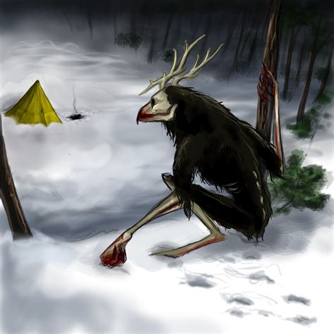 Wendigo by FlobbyBobby on DeviantArt