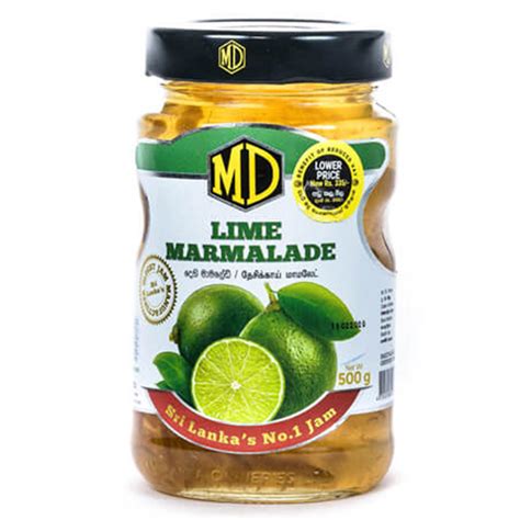 MD Lime Marmalade Jam 500g - Supersavings