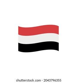 Flag Yemen Vector Emoji Stock Vector (Royalty Free) 2043796355 | Shutterstock