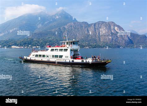 Car ferry approaching Bellagio, Lake Como, Lombardy, Italy Stock Photo - Alamy