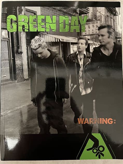 Green Day - Warning- Guitar Tab / Tablature Book | Reverb