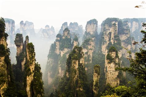 Zhangjiajie National Forest Park (China) Wallpapers Images Photos ...