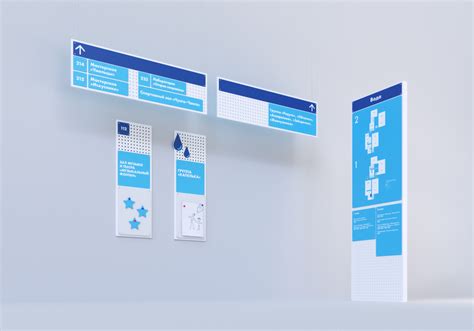 Point of Future School / Wayfinding System on Behance | Wayfinding system, Wayfinding, Future school