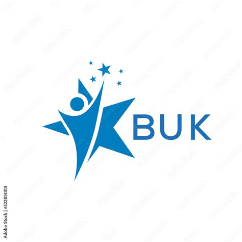 BUK Letter logo white background .BUK Business finance logo design ...