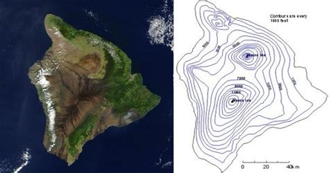 Topographical Map Of Hawaii Topographic Map Map Of Hawaii Topo Map - Bank2home.com