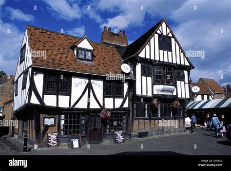 Medieval House York City Centre England Kingdom Europe Stock Photo - Alamy