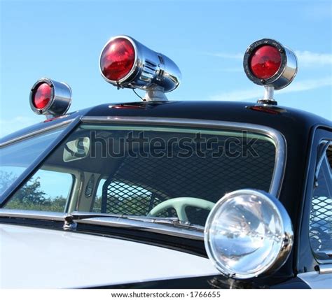 Vintage Police Car Sirens Stock Photo 1766655 | Shutterstock