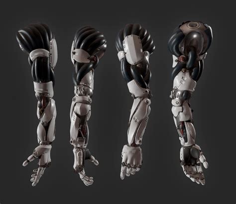 Robotic Arm, Dries Deryckere on ArtStation at https://www.artstation.com/artwork/DVXx9 | Robot ...