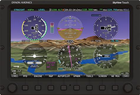 Dynon Avionics Announces The New SkyView, Featuring SkyView Touch