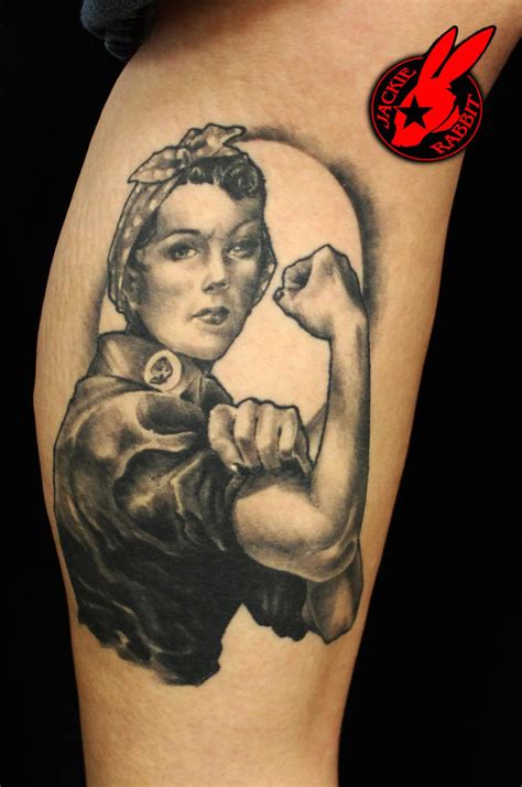 Rosie Riveter Tattoo by Jackie Rabbit by jackierabbit12 on DeviantArt