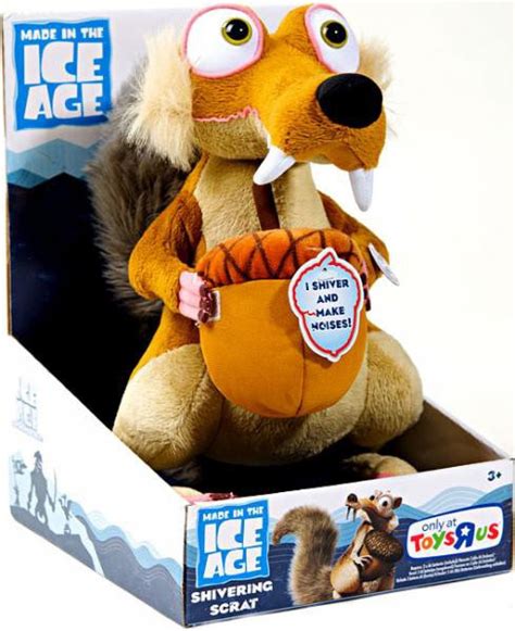 Ice Age Continental Drift Shivering Scrat Exclusive Plush Figure TPF Toys - ToyWiz