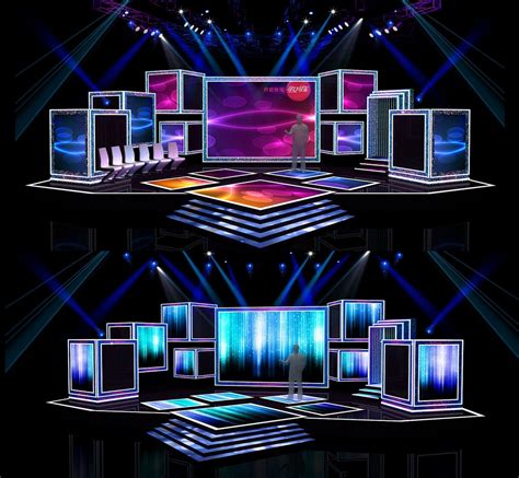 Concert stage design 7 3D Model .obj - CGTrader.com