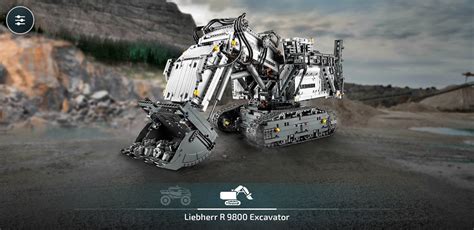 Controlling the Liebherr R 9800 | Brickset