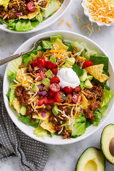 Taco Salad Recipe (Quick and Easy!) - Cooking Classy