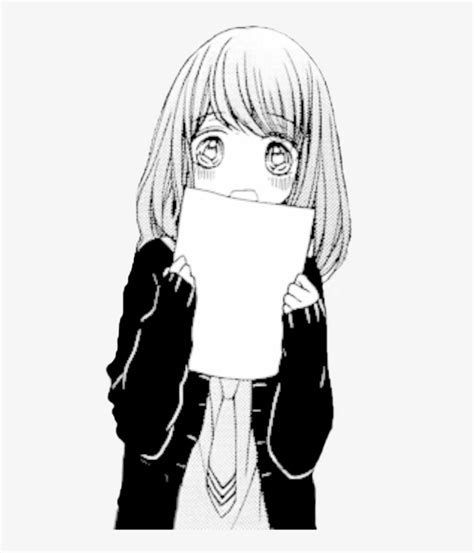 Drawing Transparent Anime - Sad Anime Girl Transparent Background PNG ...