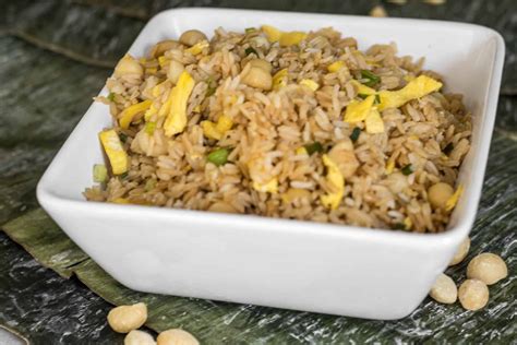 Hawaiian Macadamia Fried Rice Recipe