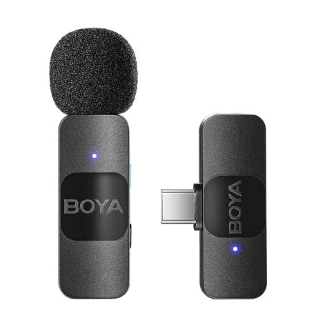 Boya BY-V10 Wireless Lavalier Microphone for Android USB C - Paras Pro ...