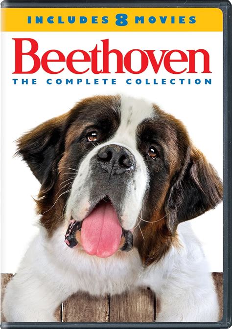 Beethoven: Complete St. Bernard Dog Movie Series Collection 1-8 Box/DVD Set NEW! | eBay