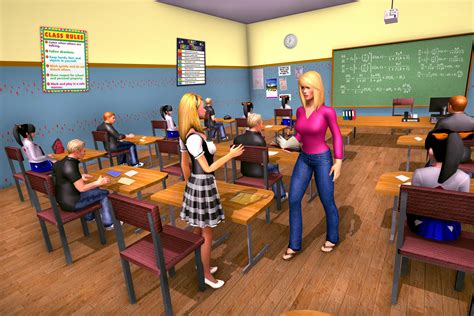 High School Girls Simulator 3D Android के लिए APK डाउनलोड करें