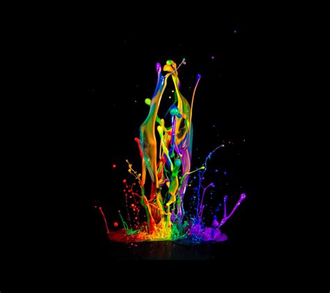 Paint Color Splash Background Wallpaper Hd Download Art