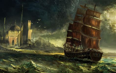 Pirate Battle Wallpapers - Top Free Pirate Battle Backgrounds - WallpaperAccess