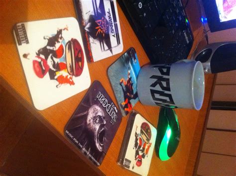 The Prodigy Album Cover COASTER Set – The Prodigy Fanboy – Liam Howlett Keith Flint & Maxim.