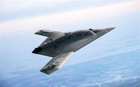 Northrop Grumman X-47B: 4K Ultra HD Military Aircraft Wallpaper