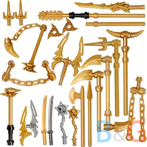 Lego Ninjago All Golden Weapons