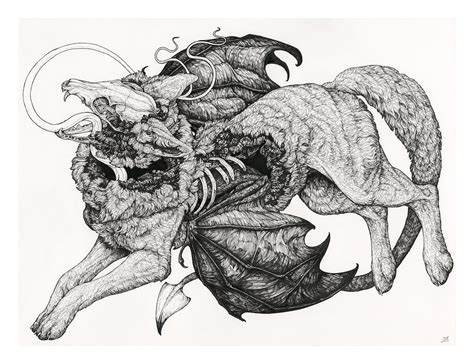 Demon Dog: Limited Edition Print - Etsy