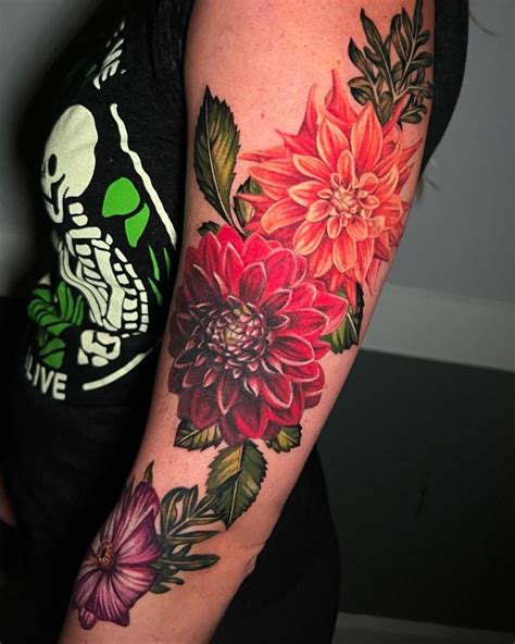 Black Dahlia Flower Tattoo Meaning | Best Flower Site