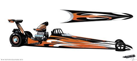 Custom Dragster Design Renderings - In Motion SolutionsIn Motion Solutions