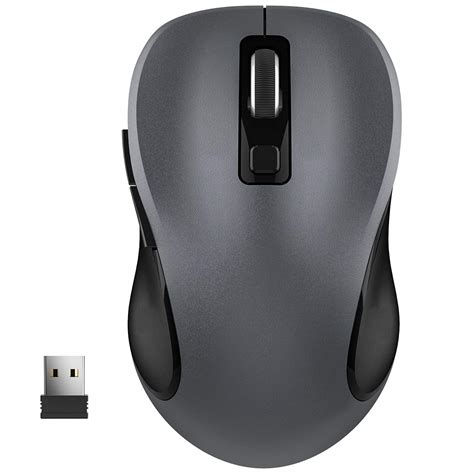 Buy WisFox 2.4G Wireless Mouse for Laptop, Ergonomic Computer Mouse with USB Receiver and 3 ...