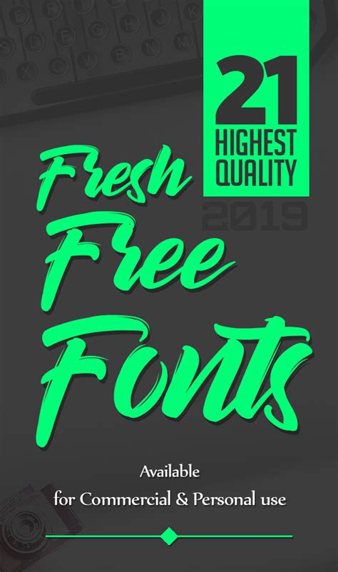 21 Fresh Free Fonts for Graphic Designers | Fonts | Graphic Design Junction