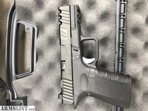 ARMSLIST - For Sale: ZEV spartan glock 19 timberwolf frame