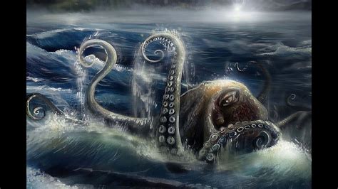 Giant Octopus Attacks - YouTube