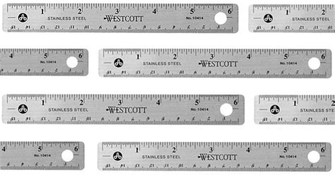 Amazon: 6-Inch Westcott Stainless Steel Office Ruler Just 98¢