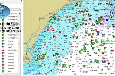 Georgetown, Myrtle Beach, Little River Fishing Spots - South Carolina ...