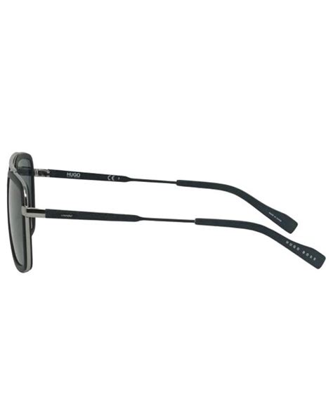 BOSS by HUGO BOSS Ir Black Sunglasses in Gray for Men | Lyst