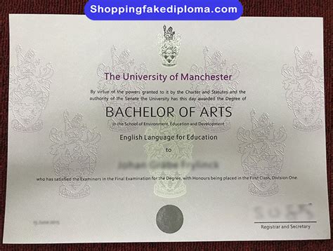 University of Manchester fake Degree | Buy fake Diploma|Buy Degree certificate|Buy Diploma ...