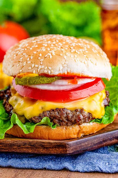 The Best Cheeseburger Recipe - Tornadough Alli