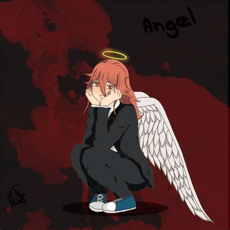 Angel (chainsaw man) (my fanart) : r/artstore