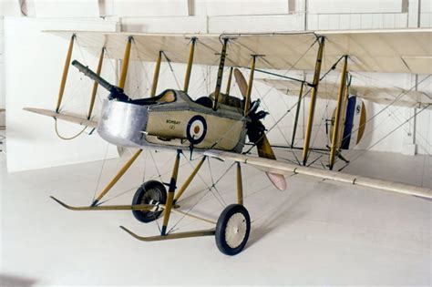 World War I British Plane Nvickers FB5 Gunbus Was The First Operational British Aircraft Purpose ...